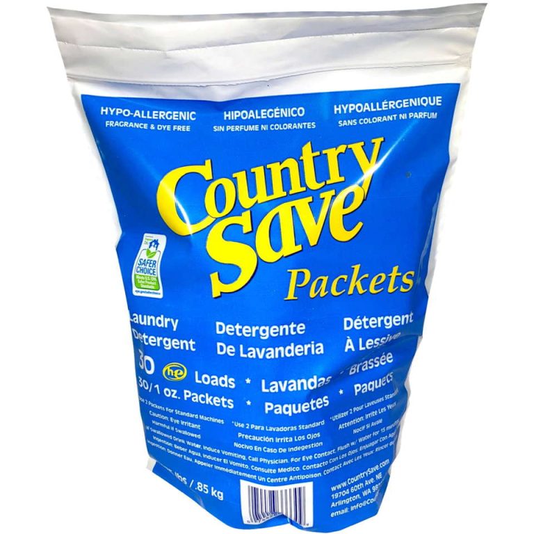 Laundry Detergent Packets Country Save Natural Laundry Detergent