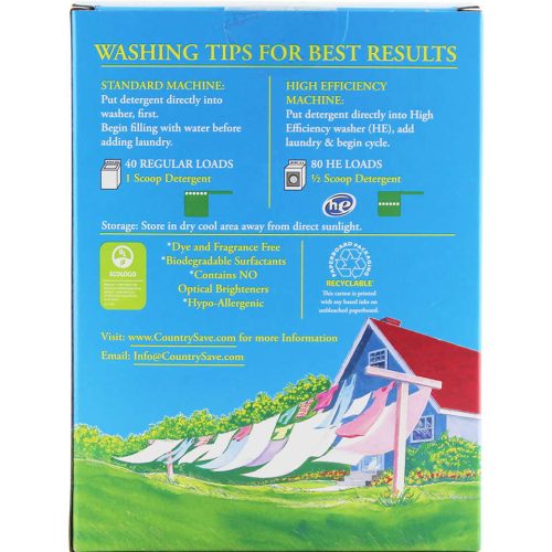 Powder Laundry Detergent Country Save Natural Laundry Detergent